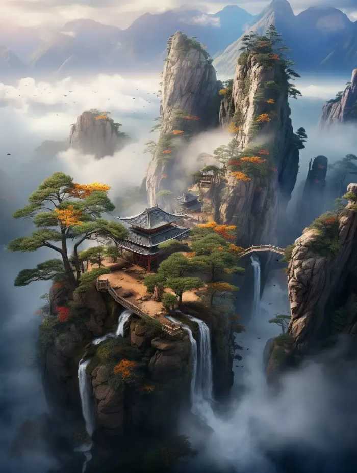 人间仙境:广西大山里的美景